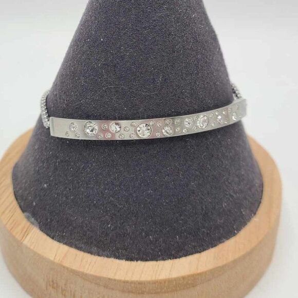 Michael Kors Modern Brilliance Silver Crystal Bracelet NWT!  NEW! - Picture 9 of 10